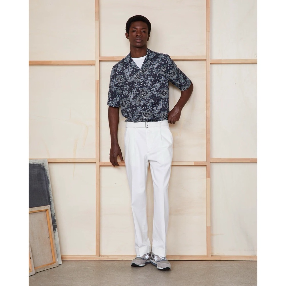Officine Générale Eren Twill Camp Shirt